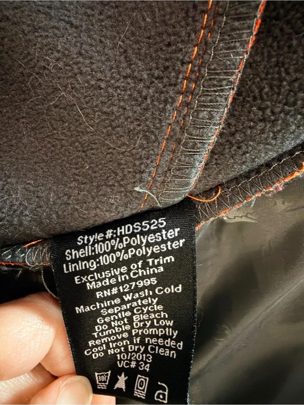 Hawke & Co -Men’s Burnt Orange Softshell Vest